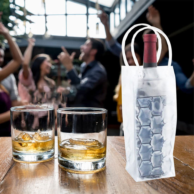 Whisky Beer And Wine - Buzlu Şarap Çantası Şampanya Bira Soğutucu
