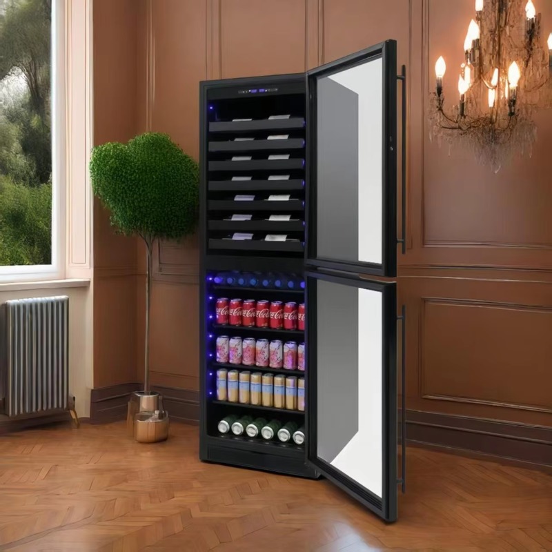 Wine Beer Dual Zone - 24 inç genişliğinde akıllı elektrikli içecek