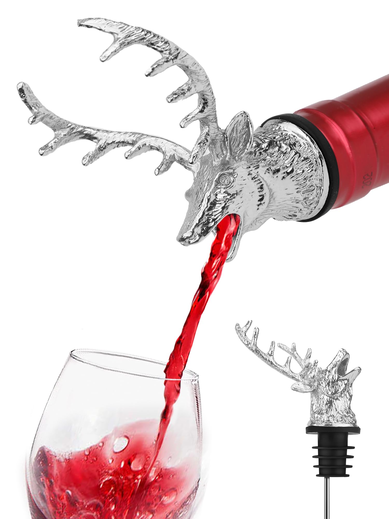 Wine Aerator Pour - Şarap Havalandırıcı Dökücü, Şişe Tıpa ile