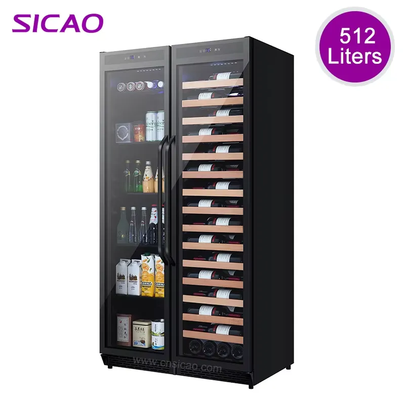 Wine Beer Dual Zone - Ankastre İçecek Dolabı Çift Kapılı Şarap