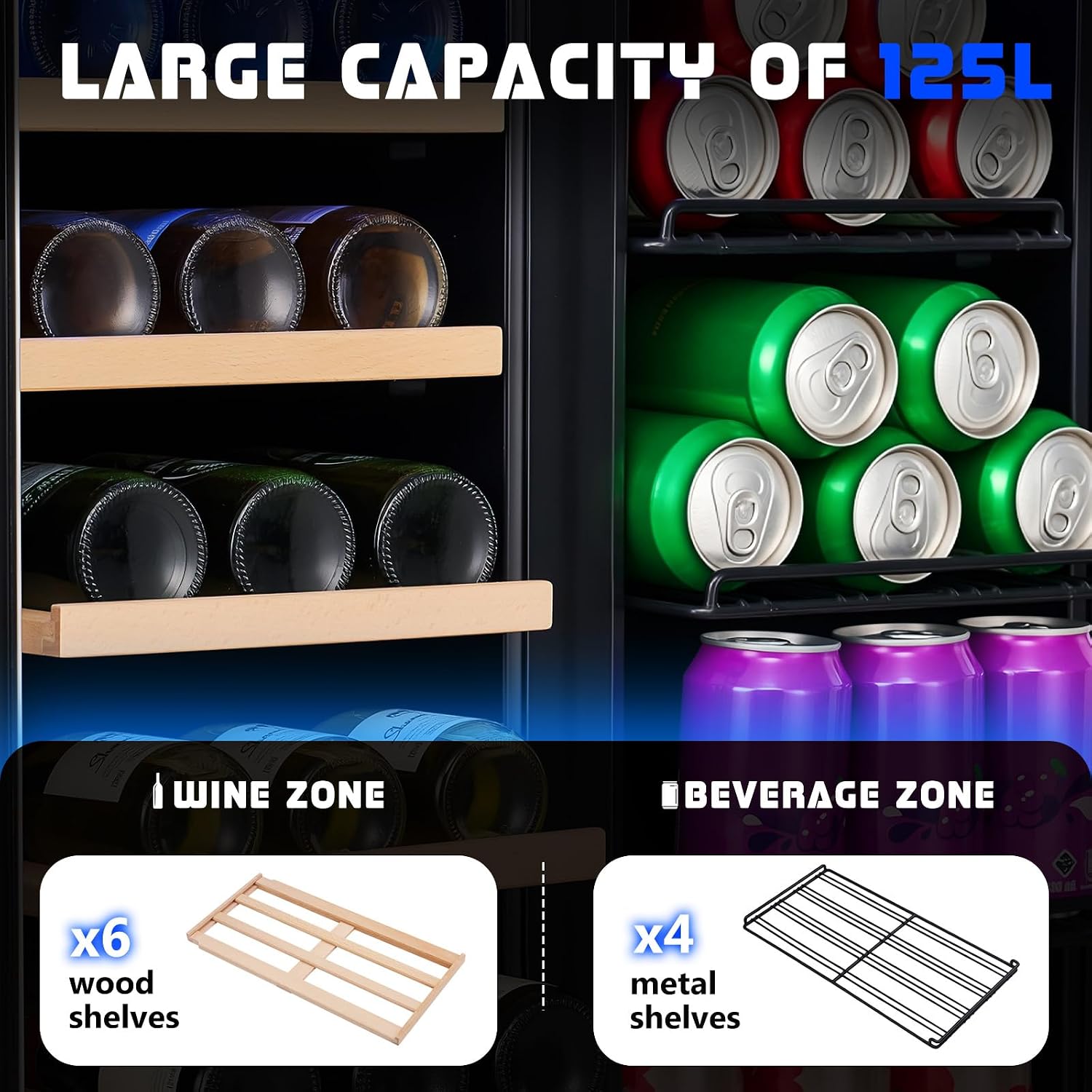 İçecek Buzdolabı, 24 İnç Çift  - Wine Beer Dual Zone incelemesi ve fiyatı