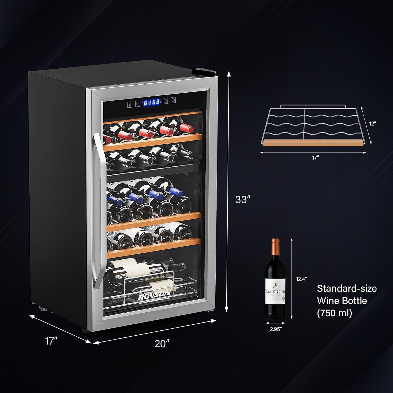 33 Şişeli Çift Bölgeli Şarap S - Wine Beer Dual Zone incelemesi ve fiyatı