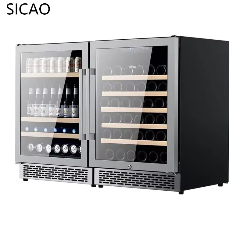 2 Kapılı Şarap Bira Dolabı Cam - Wine Beer Dual Zone incelemesi ve fiyatı