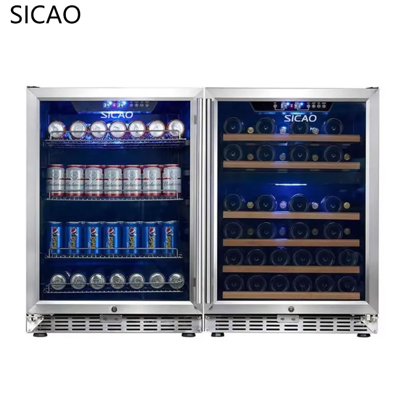 2 Kapılı Şarap Bira Dolabı Cam - Wine Beer Dual Zone incelemesi ve fiyatı