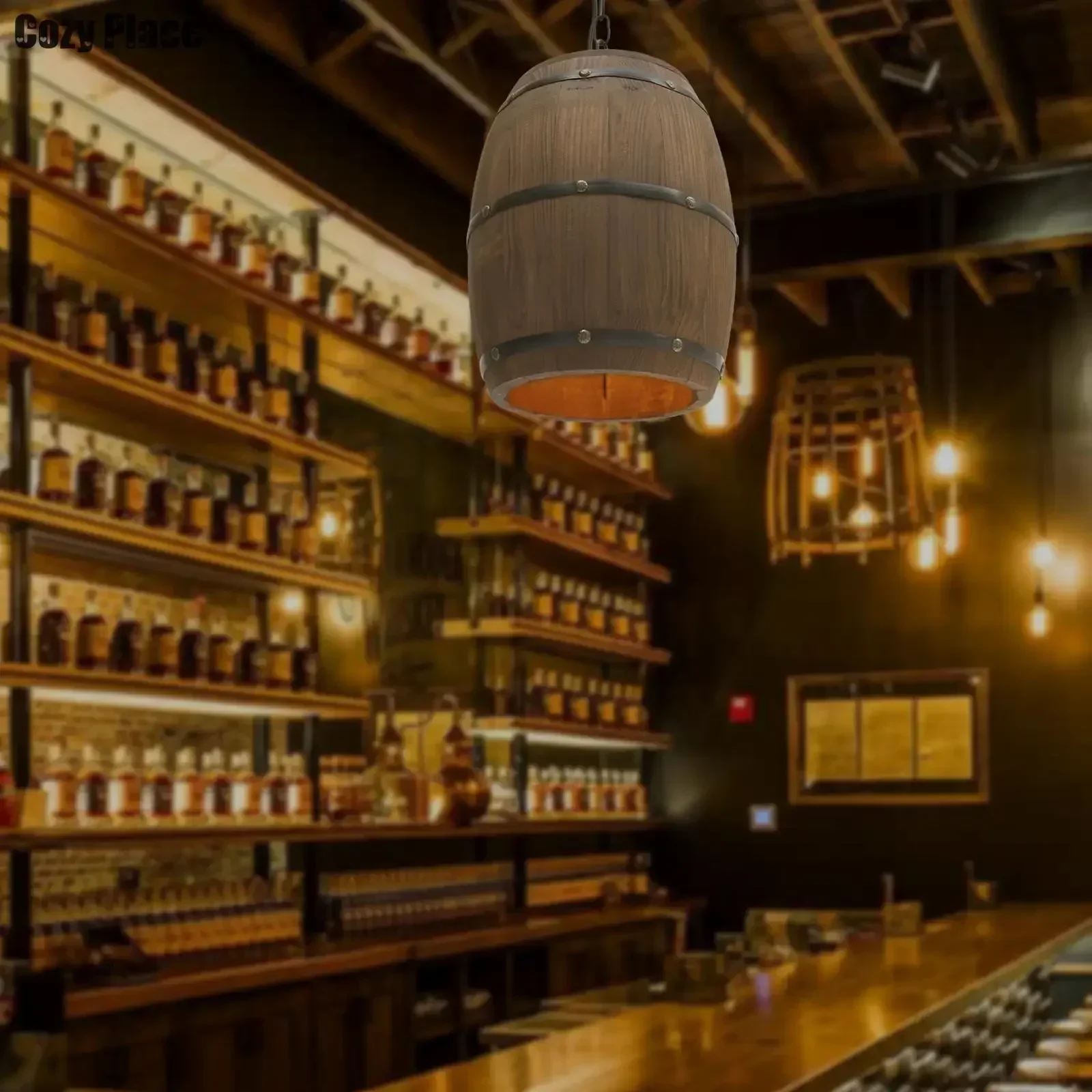 Rustik Lamba Vintage Avize Ahş - Wine & Beer Guayaquil incelemesi ve fiyatı