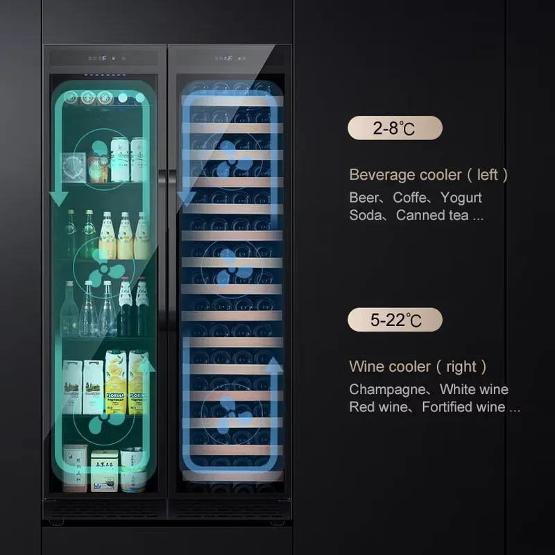 Ankastre İçecek Dolabı Çift Ka - Wine Beer Dual Zone incelemesi ve fiyatı